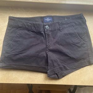 American Eagle Black MIDI Short